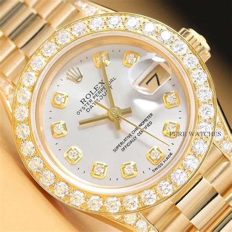 silver and gold womens rolex|all gold rolex price.